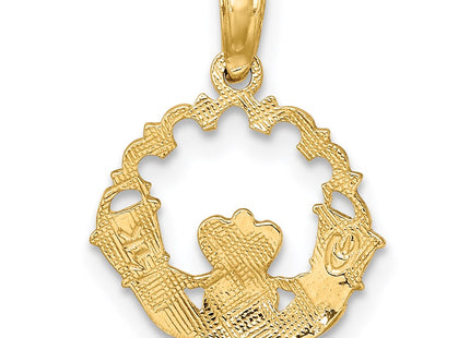 14k Yellow Gold Jewelry Style K7164 - Classique Jewelry Inc.