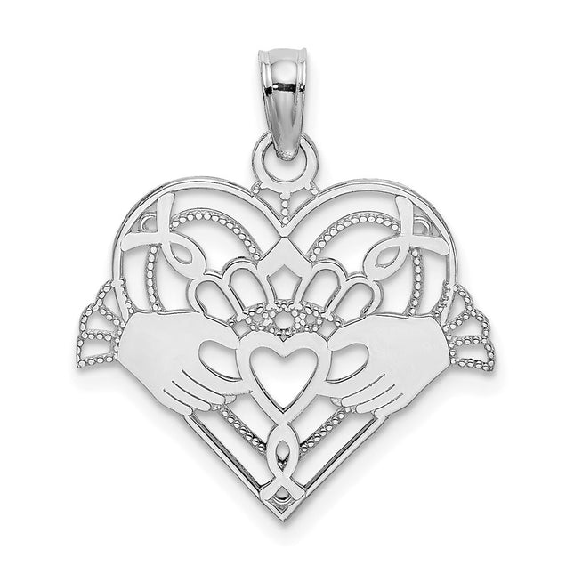 14k White Gold Jewelry Style K7191W - Classique Jewelry Inc.