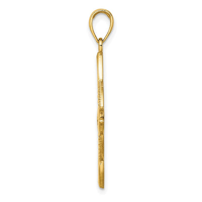 14K Large Celtic Eternity Knot Charm
