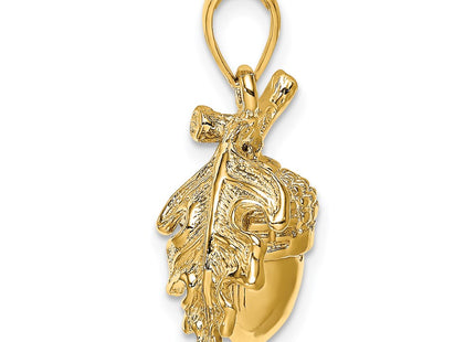 14k Yellow Gold Pendants Style K7230 - Classique Jewelry Inc.
