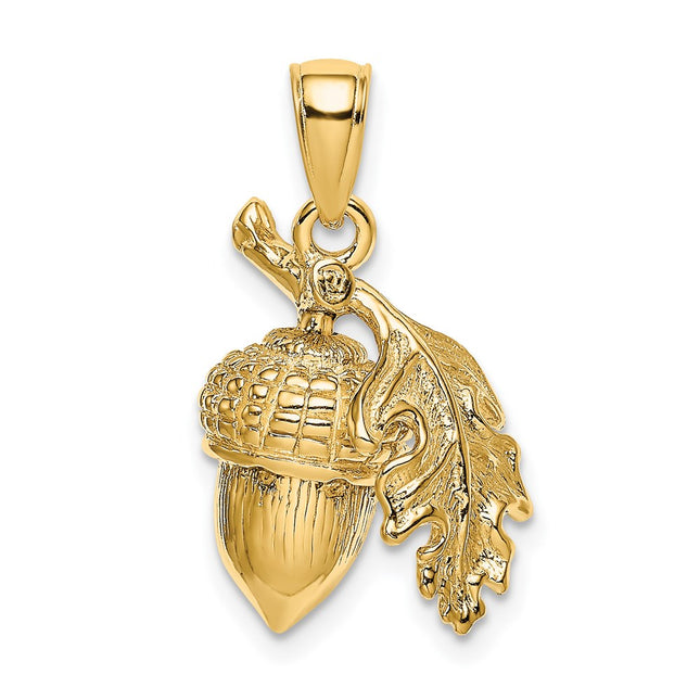 14k Yellow Gold Pendants Style K7230 - Classique Jewelry Inc.