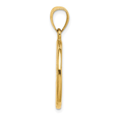 14K Washington D.C. Skyline Circle Charm
