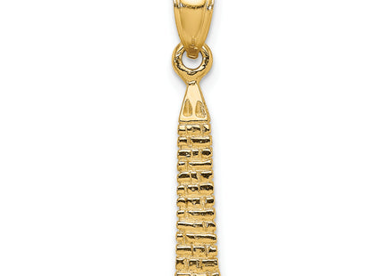 14K 3D Washington Monument Charm