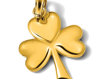 14K 3-Leaf Clover Charm