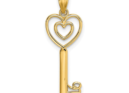 14k Yellow Gold Pendants Style K7289 - Classique Jewelry Inc.