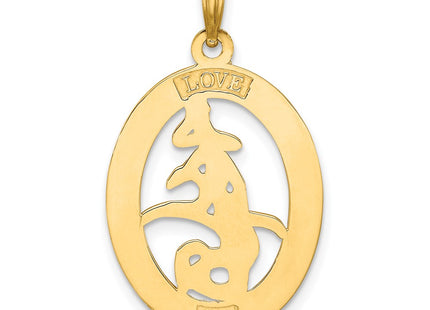 14k Yellow Gold Jewelry Style K7305 - Classique Jewelry Inc.