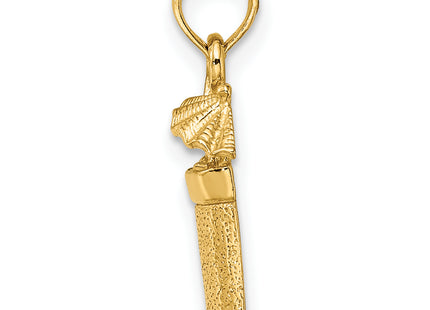 14K Cocktail Drink w/ Umbrella Charm