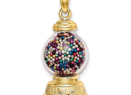 14k Yellow Gold Pendants Style K7307 - Classique Jewelry Inc.