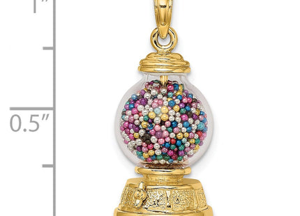 14k Yellow Gold Pendants Style K7307 - Classique Jewelry Inc.