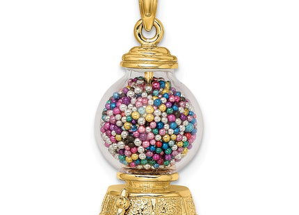 14k Yellow Gold Pendants Style K7307 - Classique Jewelry Inc.