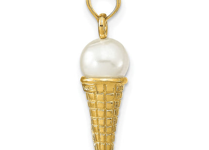 14k Yellow Gold Pendants Style K7308 - Classique Jewelry Inc.