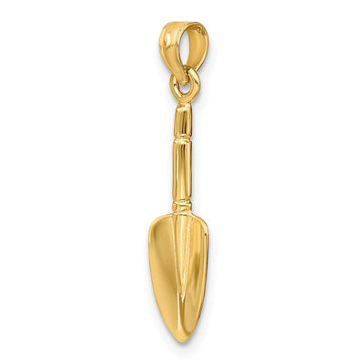 14K 3-D Trowel Garden Tool Charm
