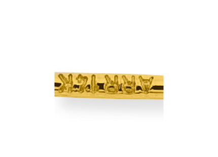 14k Yellow & Rhodium Jewelry Style K733 - Classique Jewelry Inc.