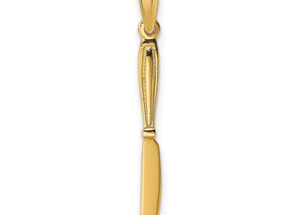 14k Yellow Gold Jewelry Style K7344 - Classique Jewelry Inc.