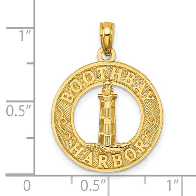 14K BOOTHBAY HARBOR Lighthouse Charm