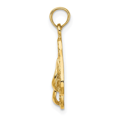 14K ANTIGUA, W.I. Double Flip-Flop Charm