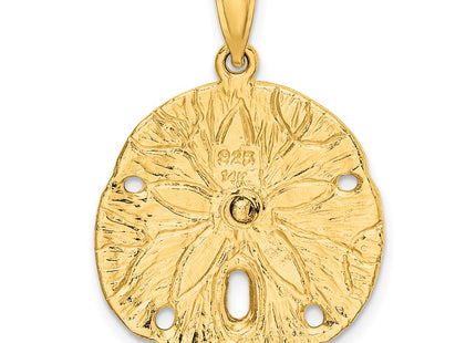 14K gold starfish charm, another view