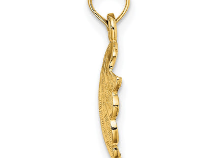 14K gold charm, alternate view