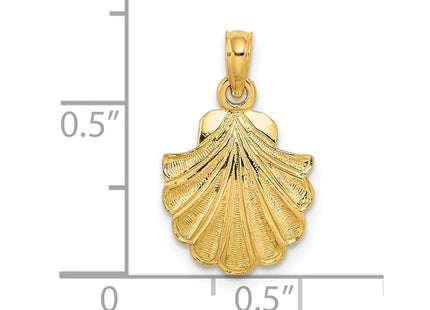 14K gold charm, another view