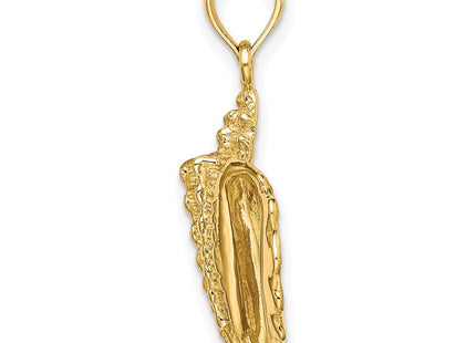 14K gold charm, alternate view