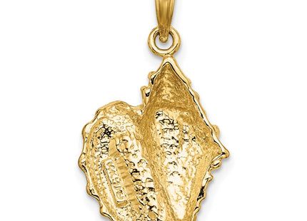 14K gold charm, further view
