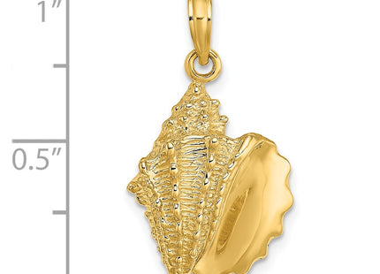 14K gold charm, another view