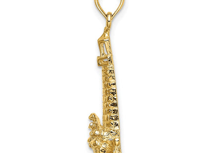 14K gold charm, alternate view