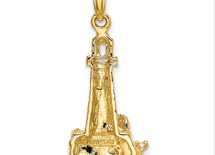 14K gold charm, further view