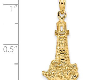14K gold charm, another view