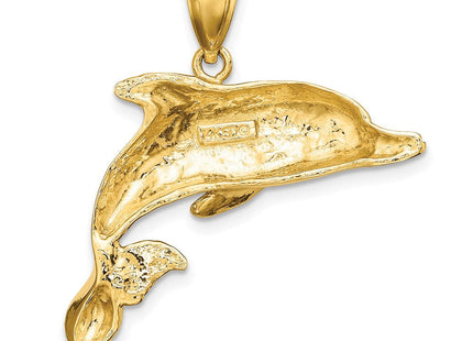 14K gold charm, further view