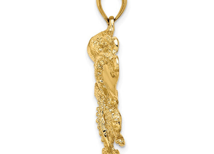 14K gold charm, alternate view
