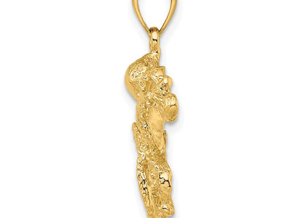 14K gold charm, alternate view