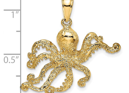 14K gold charm, another view