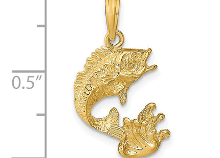 14k Yellow Gold Pendants Style K7439 - Classique Jewelry Inc.