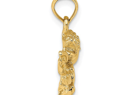 14k Yellow Gold Jewelry Style K7456 - Classique Jewelry Inc.