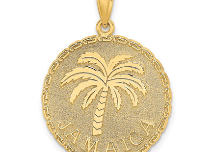 14K gold tree charm