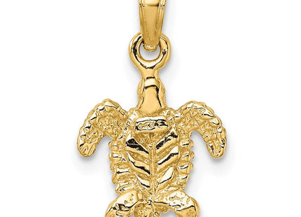 14K gold charm, further view