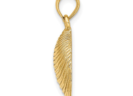 14K gold charm, alternate view