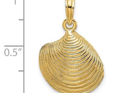 14K gold charm, another view