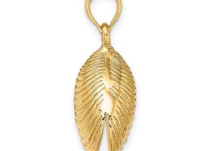 14K gold charm, alternate view