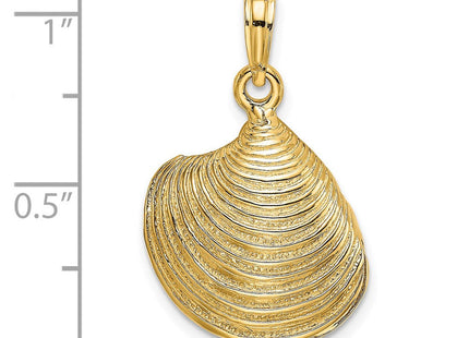 14K gold charm, another view