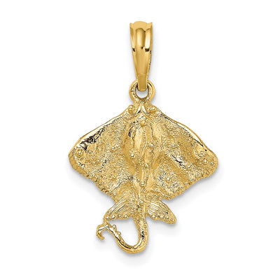 14K gold charm