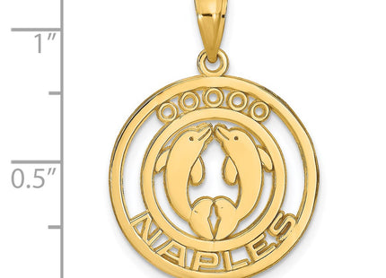 14k Yellow Gold Pendants Style K7566 - Classique Jewelry Inc.