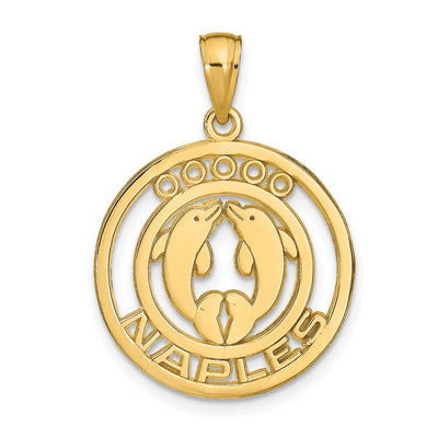 14K gold pendant