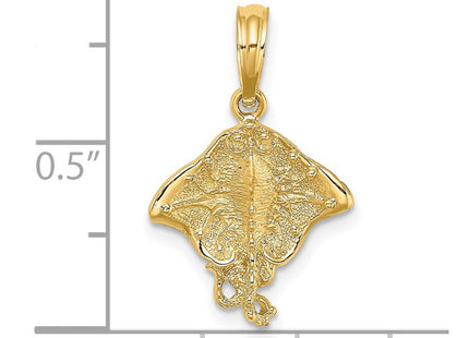 14K Stingray Charm (Style K7578)