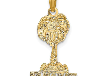 14K BAHAMAS Palm Tree Charm (Style K7597)