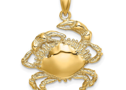 14K Crab Charm (Style K7628)