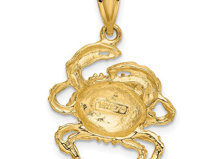 14K gold charm, another view