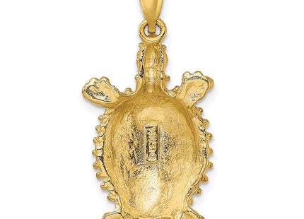 14K gold charm, further view