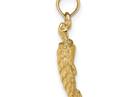 14K gold charm, alternate view